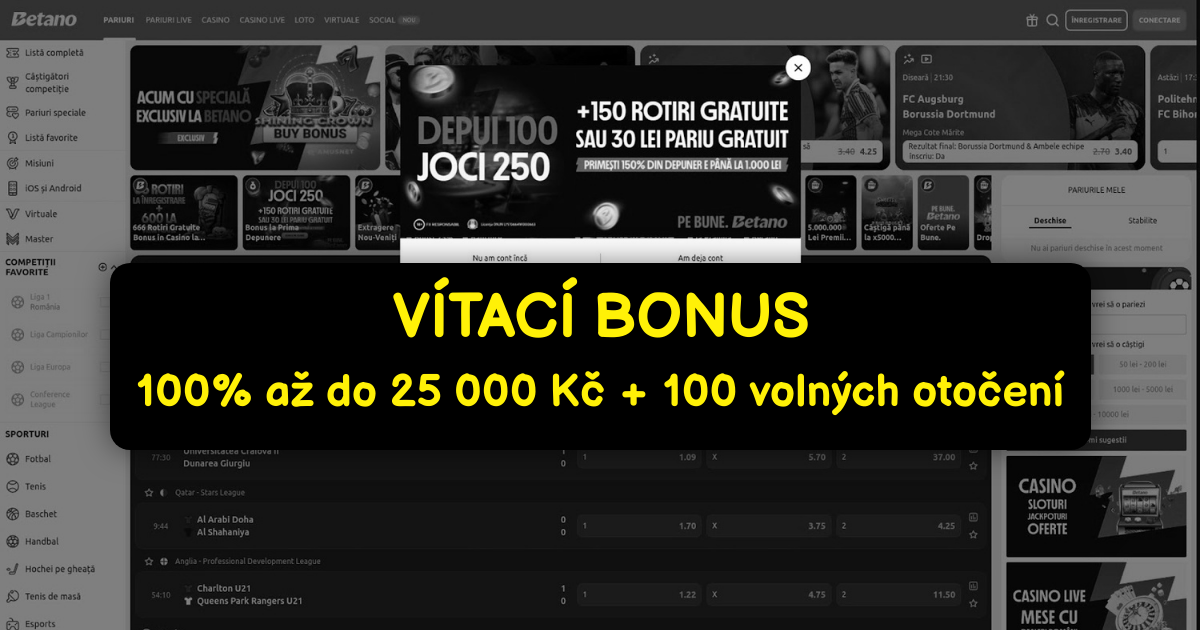 Betano Casino: Nejlepší online sloty, bonusy a live casino v Česku