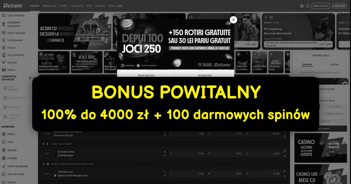 Betano Casino - Najlepsze Sloty i Bonusy w Polsce